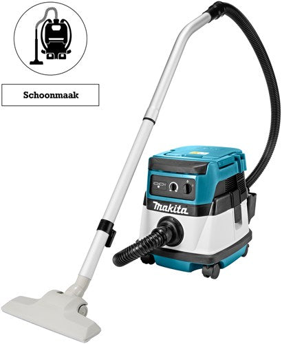 Makita dvc860lz basismodel ac dc støvsuger lxt 2 x 18v | uden batterier og oplader