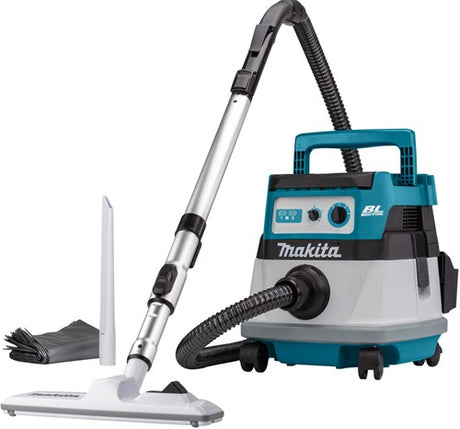 Makita dvc865lzx3 2x18 v støvsuger til rengøringsmarkedet | uden batterier og oplader, i æske - dvc865lzx3