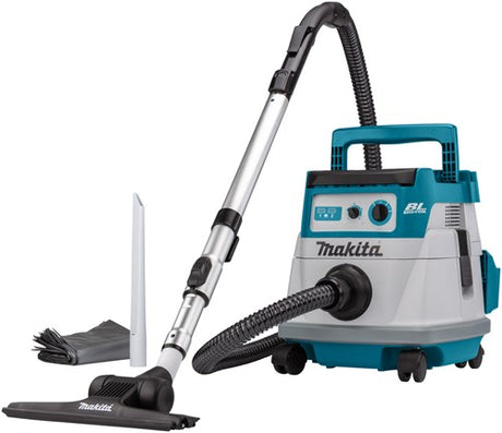 Makita dvc866lzx1 | 2x18v | batteristøvsuger | krop | uden batterier og oplader | støvudsugningssæt | i æske - dvc866lzx1