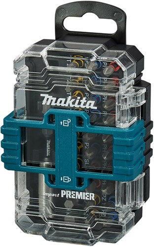Imp makita tilbehør e-13552 | slagskruetrækker bit sæt | 31 dele | 25 mm | fungere som premierminister - e-13552