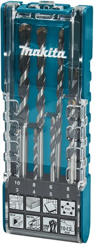 Makita tilbehør multiboresæt 8-delt - e-15855 - e-15855