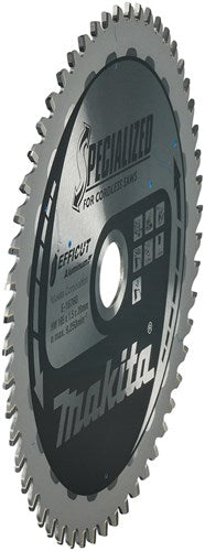 Makita tilbehør e-16760 | tværsnit og rundsavklinge | aluminium | effektiv | 165x20mm | 54t - e-16760