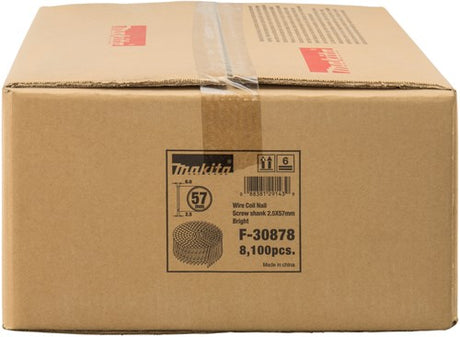 Makita tilbehør trådsøm 2,5x57mm - f-30878