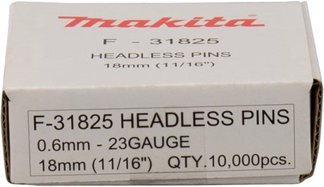 Makita tilbehør pin vk 18mm geg. - f-31825
