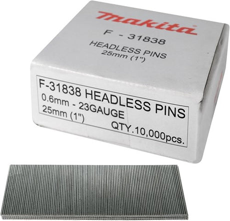 Makita tilbehør pin 25mm geg. - f-31838
