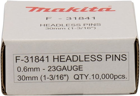 Makita tilbehør pin 30mm geg. - f-31841