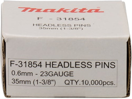 Makita tilbehør pin 35mm geg. - f-31854