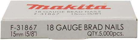 Makita tilbehør brad 15mm - f-31867 - f-31867