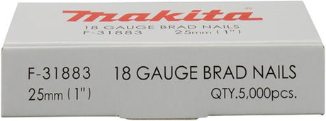 Makita tilbehør brad 25mm 1,0x1,2mm - f-31883