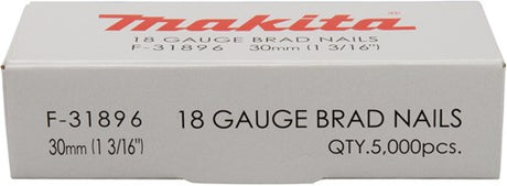 Makita tilbehør brad 30 mm 1,0x1,2 mm (p-45945) - f-31896