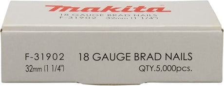 Makita tilbehør brad 32mm - f-31902