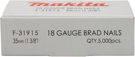 Makita tilbehør brad 35mm 1,0x1,2mm - f-31915