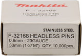 Makita tilbehør pin vk 30mm rustfrit stål - f-32168