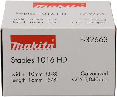 Makita tilbehør ikke 16mm galvaniseret. 1016hd - f-32663