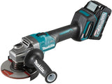 Makita ga005gm201 40v max vinkelsliber 125 mm 4,0 ah batteri (2 stk), oplader, mbox - ga005gm201