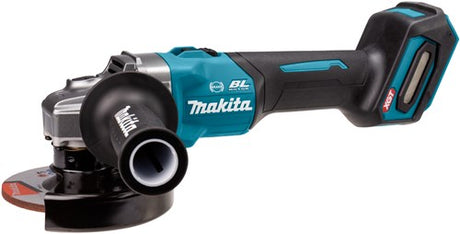 Makita ga005gu201 xgt 40v trådløs vinkelsliber | 125 mm | inkl. 2x 4.0ah batteri og hurtigoplader - ga005gu201