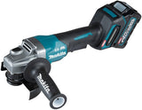 Makita ga013gm201 | 40v vinkelsliber | 125 mm | inkl. 2x 4.0ah batteri + oplader i mbox - ga013gm201