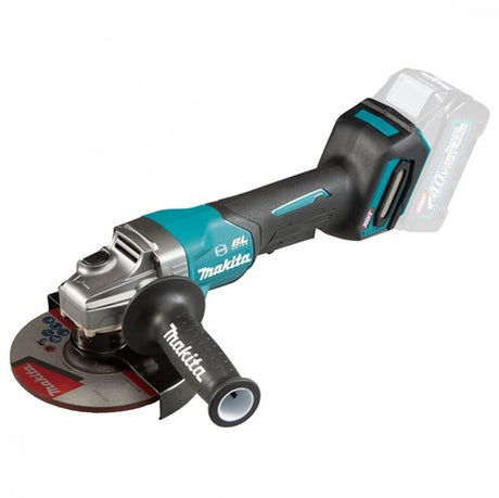 Makita ga036gz | 40v maks. | vinkelsliber | 150 mm | krop uden batterier og oplader | i æske | sikkerhedsafbryder