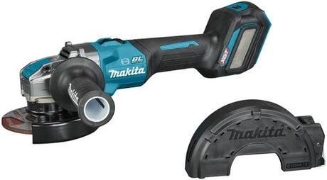 Makita ga041gz | 40v maks. | vinkelsliber | 125 mm | x-lås | krop | uden batterier og oplader | med låsekontakt - ga041gz