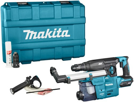 Makita HR009GZ02 batteri kombihammer | 40v maks. | sds-plus | ekskl. batterier og oplader | i plastkasse - hr009gz02