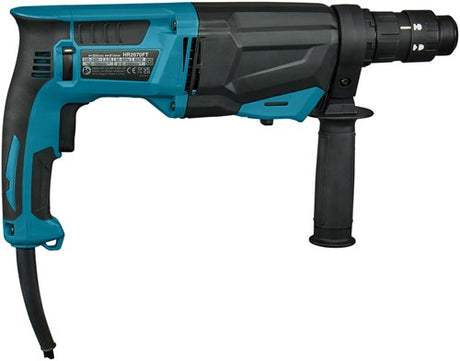 Makita hr2670ft kombinationshammer | sds-plus | med udskifteligt borehoved | 800w 3.0y - hr2670ft