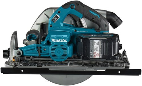 Makita hs011gt201 | 40v maks. | rundsav | 270 mm | 5,0 ah (2 stk), hurtiglader i æske - hs011gt201