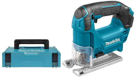 Makita jv101dzj 10.8 v stiksav d-håndtag | uden batterier og oplader, i mbox - jv101dzj