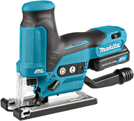 Makita jv102dsaj 10,8v stiksav T-model 2,0 ah batteri (2 stk), oplader, mbox - jv102dsaj
