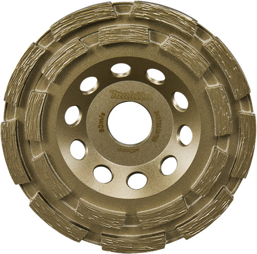 Makita tilbehør makita kophjul | diamant | segmenteret | 125 mm - d-80606