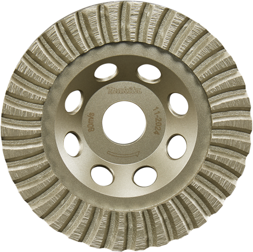 Makita tilbehør makita kophjul | diamant | segmenteret | 125 mm - d-80640
