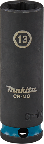 Makita slagfatning slag sort, 3 8 13mm lang - e-16302