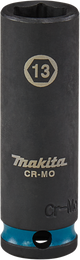 Makita slagfatning slag sort, 3 8 13mm lang - e-16302