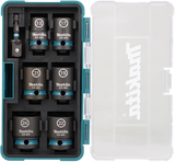 Imp Makita stikdåsesæt akt sort, 1 2 7 dele - e-16592