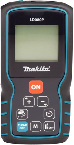 Makita ld080p | laser afstandsmåler | 80 m