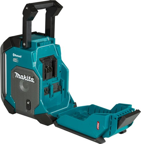 Makita mr007gz | byggeradio | fm dab dab+ bluetooth | 12v, 18v og 40v | uden batterier og oplader | i æske - mr007gz