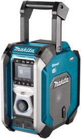 Makita mr007gz | byggeradio | fm dab dab+ bluetooth | 12v, 18v og 40v | uden batterier og oplader | i æske - mr007gz