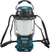 Makita MR010GZ 40V Max campinglampe med radio og Bluetooth | uden batterier og oplader - mr010gz