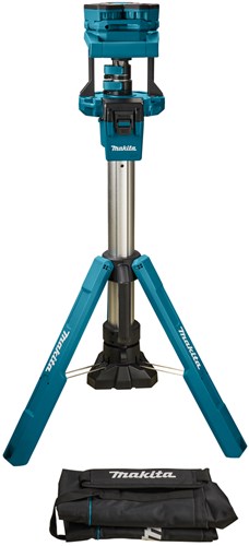 Makita nladml814 | stativ lampe | 14,4v 18v | 3 pladser | i æske med taske og bærerem - nladml814