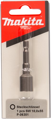 Makita tilbehør topnøgle 10,0x55mm 1 4 - p-06301