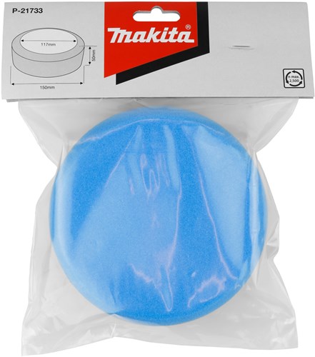 Makita tilbehør polerskive blå - p-21733