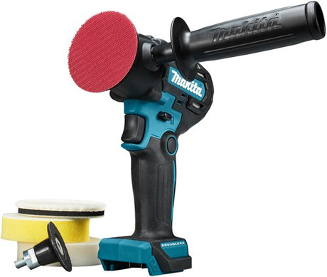 Makita pv301dz | batteri polermaskine | 80 mm | 12v | krop | uden batteriladere