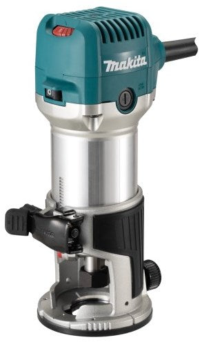 Makita rt0702cx3j | 230 v kantfræser | med forskellige fødder | i mbox - rt0702cx3j