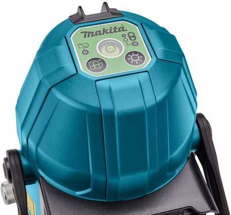 Makita sk10gdz | krydslinje lasergrøn | 12v max | selvnivellerende | uden batterier og lader - sk10gdz