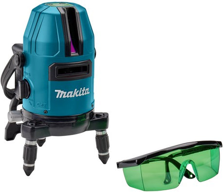 Makita sk10gdz | krydslinje lasergrøn | 12v max | selvnivellerende | uden batterier og lader - sk10gdz