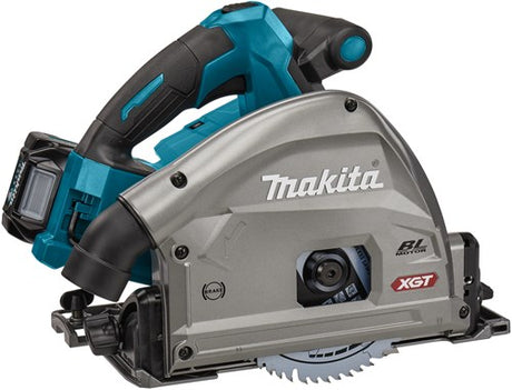 Makita sp001gz06 | batteri dyksav | 40v maks. | ekskl. batterier og oplader med aws sender | 2 x styreskinne 1500mm | forbindelseslister i taske - sp001gz06