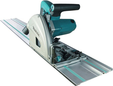 Makita sp6000j1x2 dyksav | 2 styreskinner + forbindelsesstykker | 1300w 165mm - sp6000j1x2