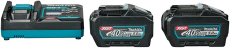 Makita batteri startsæt xgt dc40ra 2xbl4050f