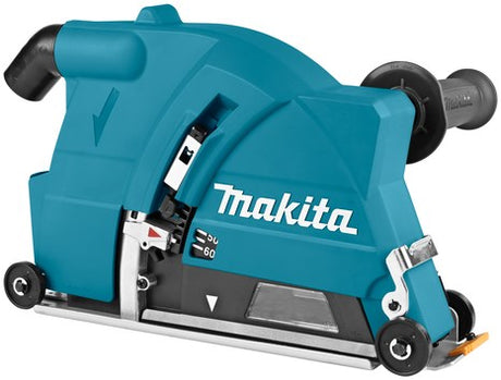 Makita støvfri slibning i beton med denne 230 mm dykstøvudsugningshætte - 198440-5