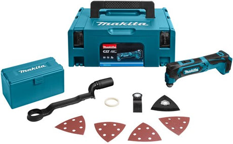 Makita tm30dzjx4 10,8v multiværktøj | uden batterier og lader, i mbox, iflg. sæt - tm30dzjx4