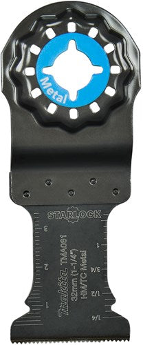 Makita tma061 dyksavklinge | rustfrit stål | 32x40mm | 5 styk - b-64951-5